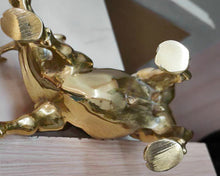 Load image into Gallery viewer, KTLSHY-Bull Metal Statue,Sculpture Animal Decorative Statue Home Art