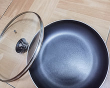 Load image into Gallery viewer, NewYUE cooking pot, 11-inch non-stick induction cooker frying pan with lid, giant cookware frying pan cast aluminum-induction compatible without PFOA