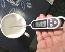 Load image into Gallery viewer, gnallang meat thermometer,Meat Thermometer Digital for Cooking, Super Long Probe, Instant Read-Out, Protective Sleeve, Auto Shutoff, °C/°F Switchable, Food Thermometer for Kitchen, Grill, BBQ, Meat, Candy, Milk, Bath Water