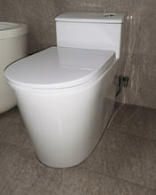 Load image into Gallery viewer, TIVOCO toilet,One Piece Toilet - Tall Elongated Bathroom Toilet Comfort Height Dual Flush White Ceramic Modern Small Bathroom One Piece Toilet with Soft Seat