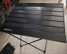 Load image into Gallery viewer, GoDoco outdoor furniture, shrink terrace table, indoor/outdoor tavern folding table
