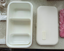 Load image into Gallery viewer, Bekeruw lunch box, children's lunch box, adult lunch, leak-proof adult three-compartment lunch box, reusable plastic lunch box, food container, environmentally friendly lunch box