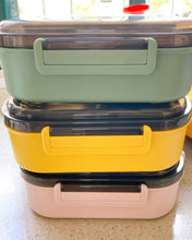 Load image into Gallery viewer, Yang Can lunch box, stainless steel split lunch box, leak-proof, no BPA metal lunch box, adult or child meal preparation storage