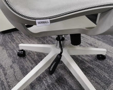 Load image into Gallery viewer, SERWALL chair, mid-back mesh office chair adjustable height office chair swivel chair computer chair with armrest waist support