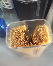 Load image into Gallery viewer, FANPUDA container-sealed food storage-used for bulk food, etc., transparent, square-bulk food