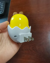 Load image into Gallery viewer, SUNAPEX night light, chick LED night light plug-in night light children adult, yellow light