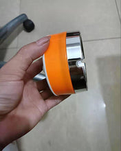 Load image into Gallery viewer, SAMNIU ashtray,Ashtray Tabletop Round Stainless Steel Ash Tray Suitable for Cigarette Ash Holder for Home,Hotel,Restaurant,Indoor,Outdoor