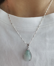 Load image into Gallery viewer, YARITEE necklace,Sterling Silver Gemstone Solitaire Pendant Necklace for Womens