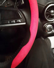 Load image into Gallery viewer, CUBEYE Steering Wheel Cover,Carbon Fiber Steering Wheel Cover