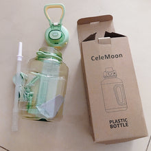 Load image into Gallery viewer, CeleMoon Sports Water Bottle - Fast Flow, Flip Top Leak Proof Lid w/ One Click Open - Non-Toxic BPA Free & Eco-Friendly Co-Polyester Plastic