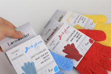 Load image into Gallery viewer, Lovmoonker 3 Pairs Exfoliating Gloves Exfoliator Shower Glove Body Scrubber Bath Gloves for Shower, Spa, Massage, Body Scrub
