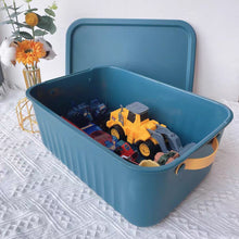 Load image into Gallery viewer, Halibutfly Storage Container BinLarge CapacityDurable Plastic Household Organizer Bins with Lid