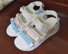 Load image into Gallery viewer, WYCHUN Women's Orthotic Sandals Strap Wedge Walking Sandals with Fasciitis Sandals for Flat Feet