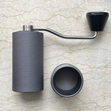 Load image into Gallery viewer, ANJINIS  Manual spice grinder ,Manual spice grinder  - Hand Ground Coffee Beans Taste Best, Infinitely Adjustable Grind, Glass Jar, Stainless Steel Built To Last, Quiet and Portable