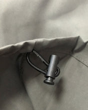 Load image into Gallery viewer, Women's casual pants wide leg loose tapered capri cord stretch waist and ankle belt pockets