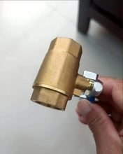 Load image into Gallery viewer, Moderateup Stainless Steel Ball Valve Thread, Water Flow Control Valve Regulator Chrome