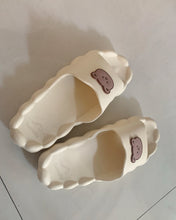Load image into Gallery viewer, CrescentBay slippers,Open Toe Slippers for Women|Womens Cute  Bear    |flip Flops Indoor House Thong Slide