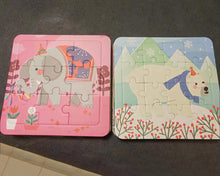 Load image into Gallery viewer, CuberShop puzzle,Wooden Jigsaw Puzzles for Kids Ages 2-5 Toddler Puzzles 9 Pieces Preschool Educational Learning Toys Set Animals Puzzles for 2 3 4 Years Old Boys and Girls