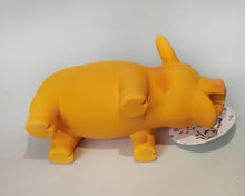 Load image into Gallery viewer, BESTYMXY 6.5 inch medium-sized pig dog toy interactive dog latex rubber cube squeeze grunt play