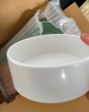 Load image into Gallery viewer, Vonsamge pet feeding plate, ceramic bowl for dogs and cats, 15° inclined raised cat food and water bowl, stress-free food grade material, non-slip and no overflow pet feeding bowl