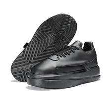 Load image into Gallery viewer, NORVINCY Womens Platform Sneakers Wedges High Top Lace Up Shoes Increase Fashion Sneakers