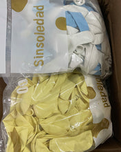 Load image into Gallery viewer, Sinsoledad balloons, blue and white balloons, used for wedding, birthday, party decoration, 120 pcs