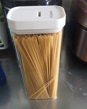 Load image into Gallery viewer, FANPUDA container-sealed food storage-used for bulk food, etc., transparent, square-bulk food