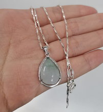 Load image into Gallery viewer, YARITEE necklace,Sterling Silver Gemstone Solitaire Pendant Necklace for Womens