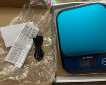 Load image into Gallery viewer, XSTARYE electronic kitchen scale,2lb Digital Kitchen Scale Weight Grams and oz , Stainless Steel and Tempered Glass