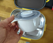 Load image into Gallery viewer, Yang Can lunch box, stainless steel split lunch box, leak-proof, no BPA metal lunch box, adult or child meal preparation storage