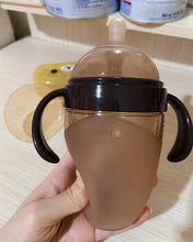Load image into Gallery viewer, GDMADRE baby bottle with slow flow nipple and handle, PPSU baby bottle