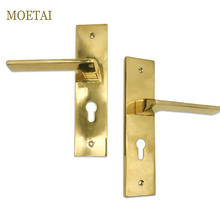 Load image into Gallery viewer, MOETAI Complete Arc Entry Lever Set with Single Cylinder Deadbolt(sample)