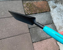 Load image into Gallery viewer, HAHAXIAO gardening tools, garden anti-bend garden shovel, 10 inches long x 3.2 inches wide carbon steel garden shovel anti-rust PE Ergo grip 10 years warranty garden hand tools for planting, weeding, moving and leveling the soil