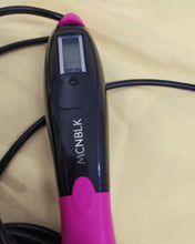 Load image into Gallery viewer, MCNBLK skipping rope, skipping rope with counter, weighted skipping rope suitable for women, men and children's fitness. Indoor and outdoor cordless, smart skipping rope has calorie count and adjustable cable and cordless. purple