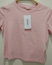 Load image into Gallery viewer, ABANDI Women's T-shirt,Jersey Relaxed-Fit Short-Sleeve Crewneck Pocket T-Shirt