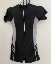 Load image into Gallery viewer, FLAXMAKER swimsuit,Short sleeve zipper bikini surf one-piece swimsuit