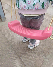 Load image into Gallery viewer, Yohood Outdoor Swing,Plastic Swing Seat with Rope, Kids Tree Swing Seat