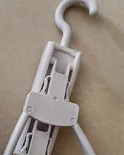 Load image into Gallery viewer, Yaak hanger, trouser hanger to save space, 5-layer non-slip folding trouser hanger, multifunctional clothes hanger for jeans and trousers