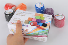 Load image into Gallery viewer, Coodiikaka 6 Pack Self Adhesive Bandage Wrap, Cohesive Medical Tape for Vets (6 Colors, 2 in x 5 Yards)