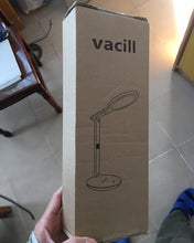 Load image into Gallery viewer, vacill Foldable LED Desk Lamp, 3 Lighting Modes with 5 Brightness Levels and 40-minute Timer - 32 LEDs