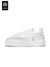 Load image into Gallery viewer, NORVINCY Womens Platform Sneakers Wedges High Top Lace Up Shoes Increase Fashion Sneakers