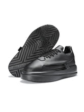 Load image into Gallery viewer, NORVINCY Womens Platform Sneakers Wedges High Top Lace Up Shoes Increase Fashion Sneakers