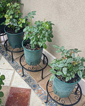 Load image into Gallery viewer, saqqob Planters Basket Art Flower Pot Holders Plant Iron Racks Fence Planters