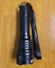 Load image into Gallery viewer, Oxlaser flashlight, strong light, rechargeable tactical flashlight LED camping outdoor hiking emergency flashlight