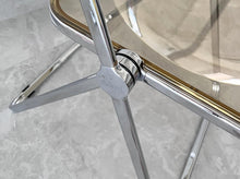 Load image into Gallery viewer, chaliced chair,Transparent Clear Folding Chair PC Plastic Living Room Seat