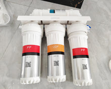 Load image into Gallery viewer, AIERPURE water filter, activated carbon permeable filtration system, sink water filter, with alkaline filter