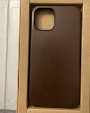 Load image into Gallery viewer, Amerry Cell Phone Case Compatible with iPhone 12 Pro Max Back Leather Bumper Case
