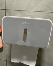 Load image into Gallery viewer, Aoltron toilet paper dispenser, toilet paper holder-wall-mounted waterproof paper holder bathroom paper roll holder