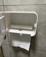 Load image into Gallery viewer, Aoltron toilet paper dispenser, toilet paper holder-wall-mounted waterproof paper holder bathroom paper roll holder