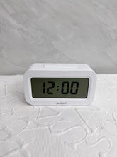 Load image into Gallery viewer, Aotipol Alarm Clocks, simple stylish alarm clock, for table bedrooms, white